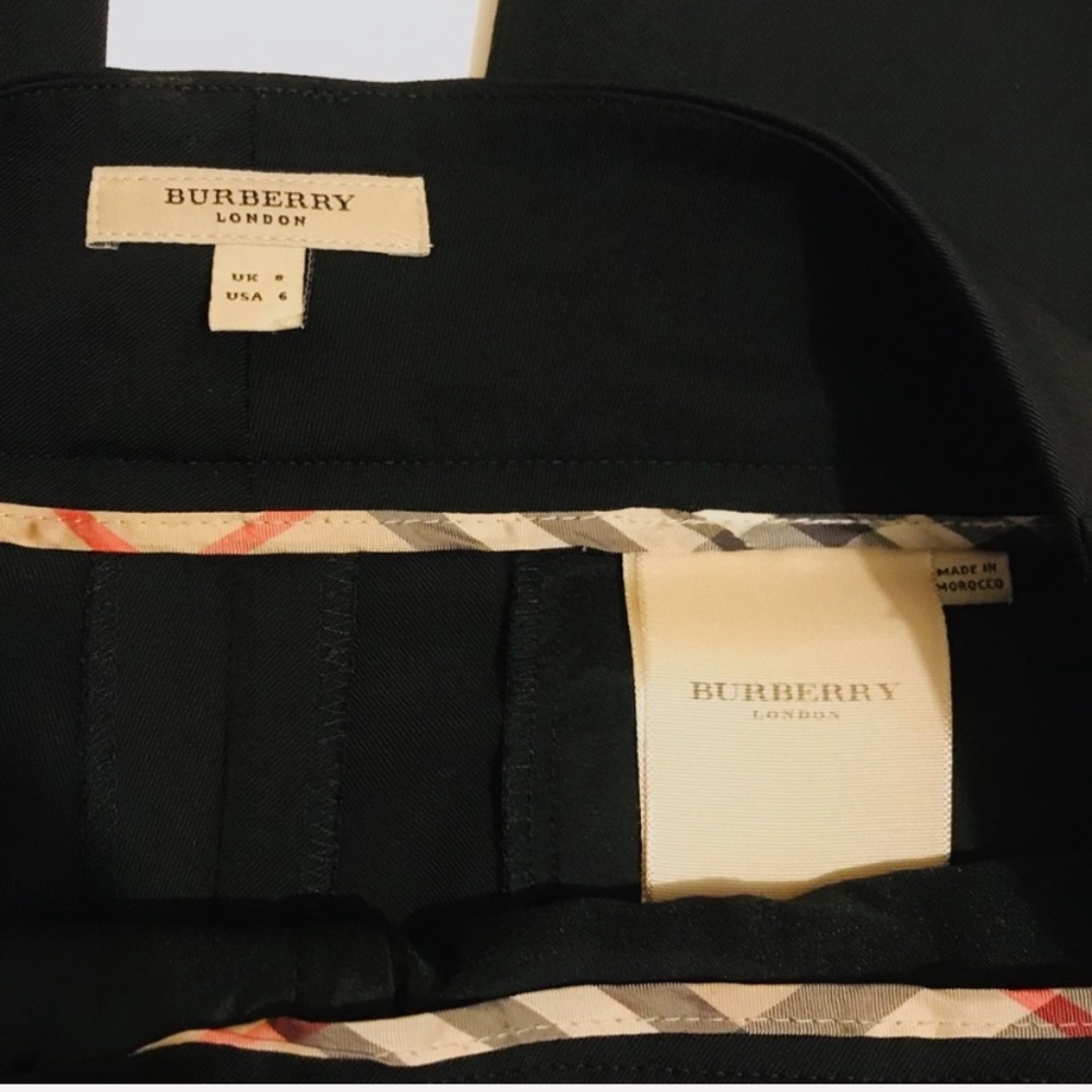 Burberry London Black Dress Pants - Picture 3 of 7